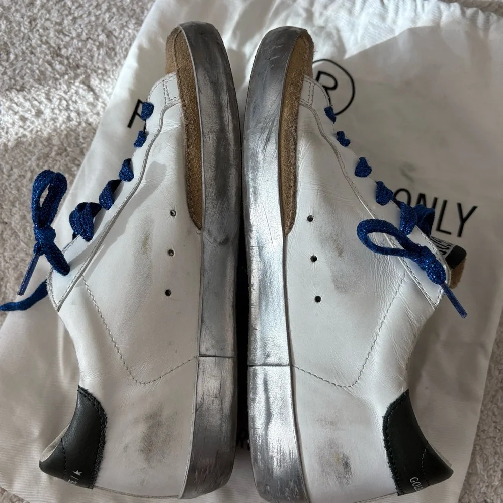 Golden Goose Super Star Pink Snake Shoes